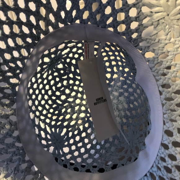 NWT Urban Outfitters Straw Sun Hat - Picture 4 of 7
